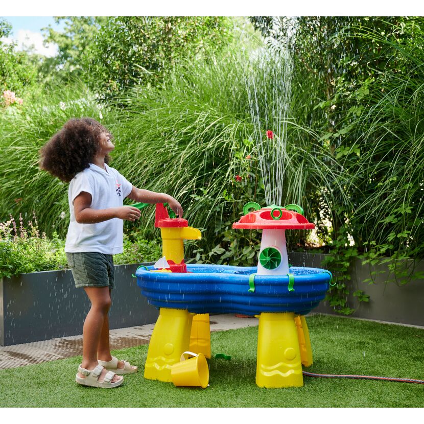Wasserspieltisch mehrfarbig 100 x 90 x 56 cm
