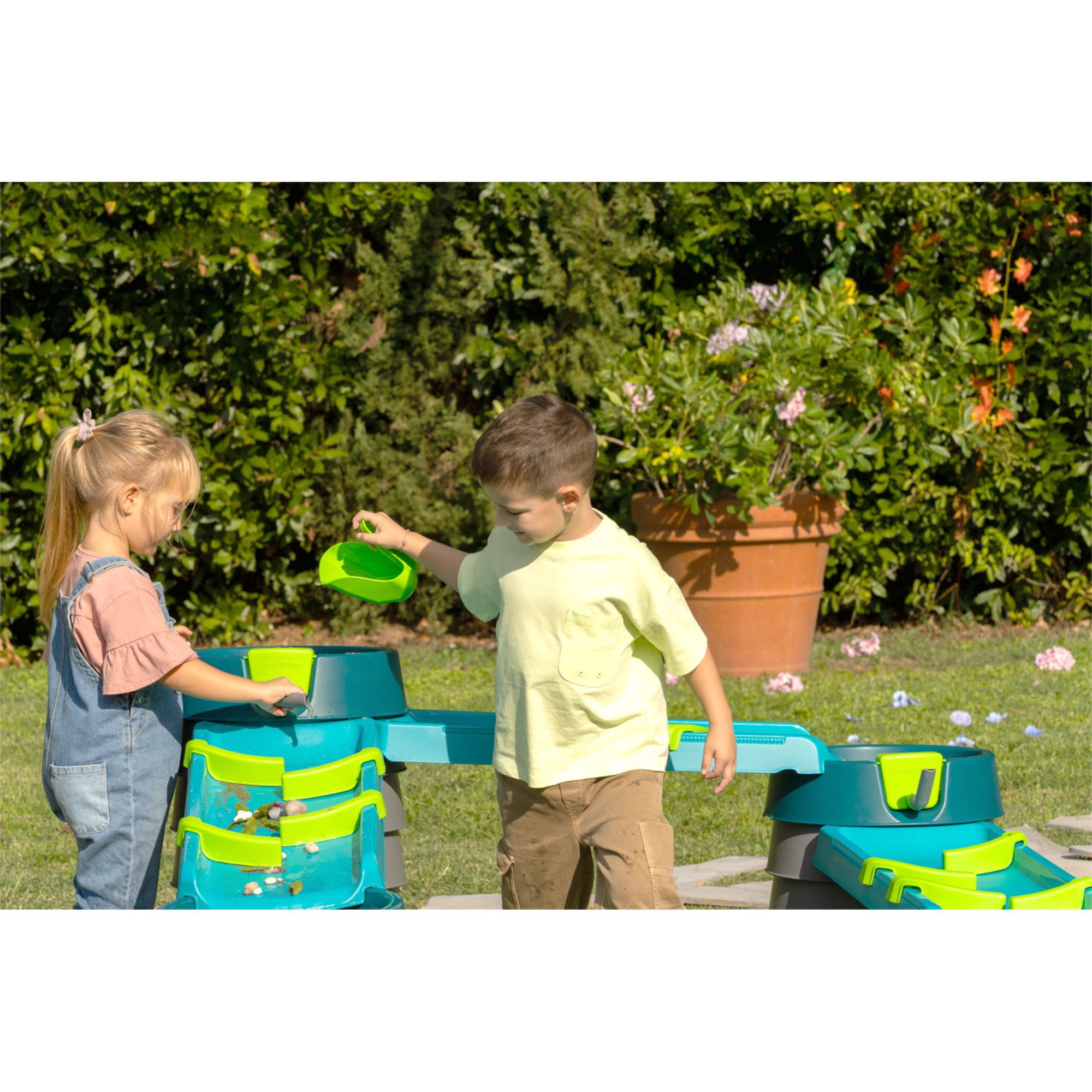 Matschbahn 'Stream' mehrfarbig 300 x 65 x 38 cm