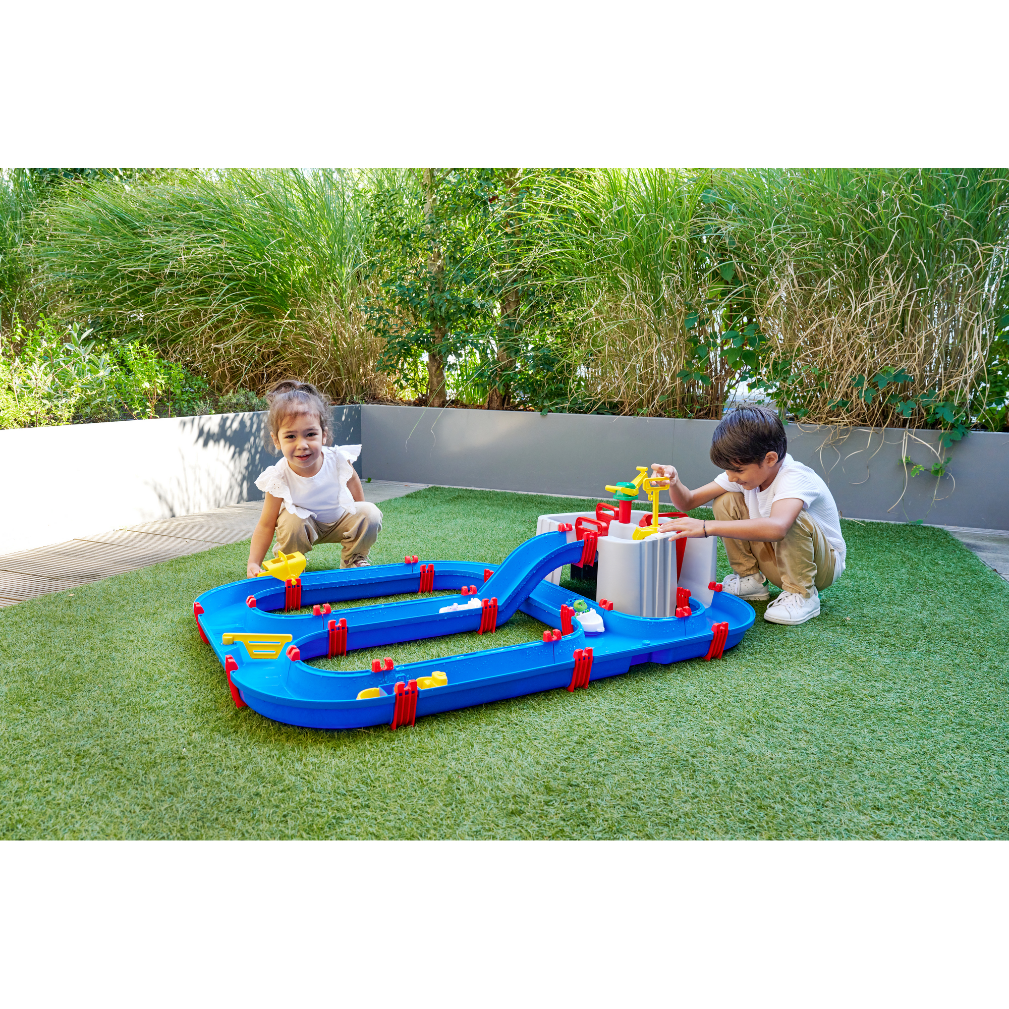 Wasserbahn 'Harbour' mehrfarbig 128 x 40 x 93 cm