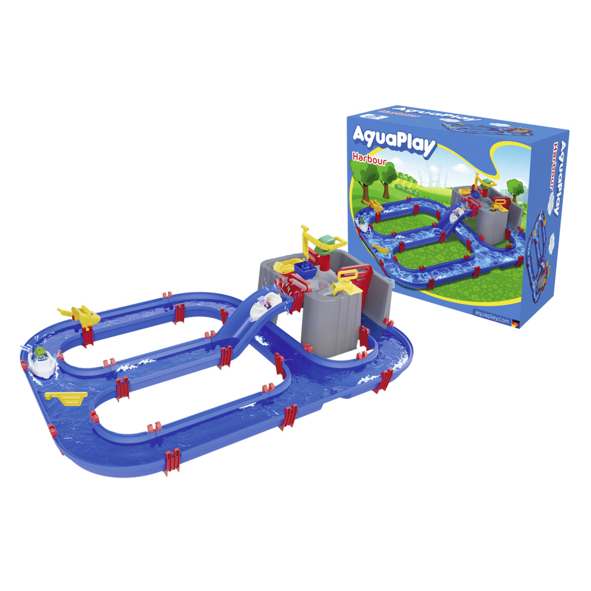 Wasserbahn 'Harbour' mehrfarbig 128 x 40 x 93 cm