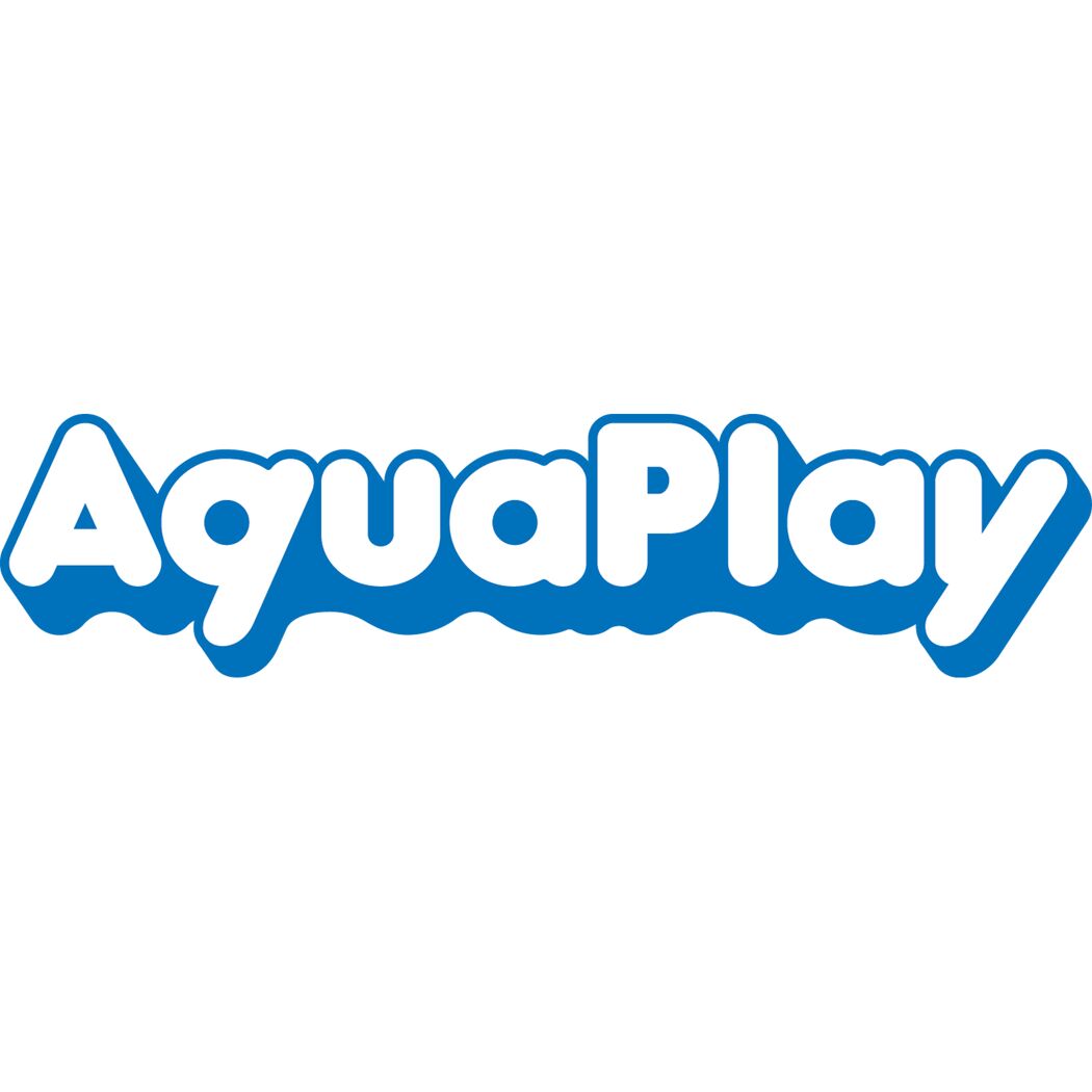 Blaues AquaPlay Logo