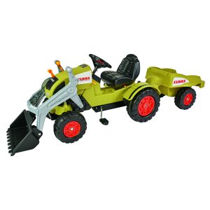 Trettraktor Claas Celtis mit Anhänger mehrfarbig 169 x 54 x 46 cm