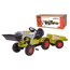 Trettraktor Claas Celtis mit Anhänger mehrfarbig 169 x 54 x 46 cm