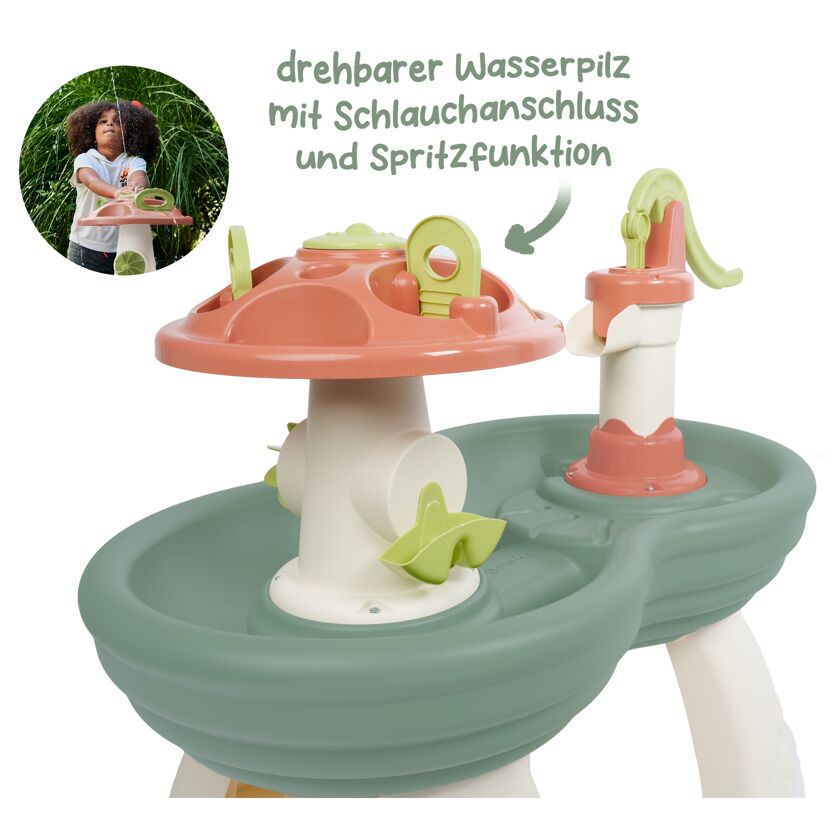 Wasserspieltisch mehrfarbig 99 x 60 x 39 cm
