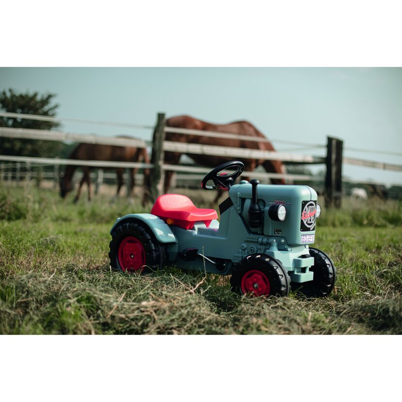 Trettraktor Eicher Diesel ED 16 mehrfarbig 88 x 54 x 46 cm