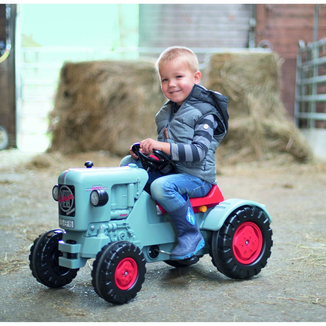 Trettraktor Eicher Diesel ED 16 mehrfarbig 88 x 54 x 46 cm
