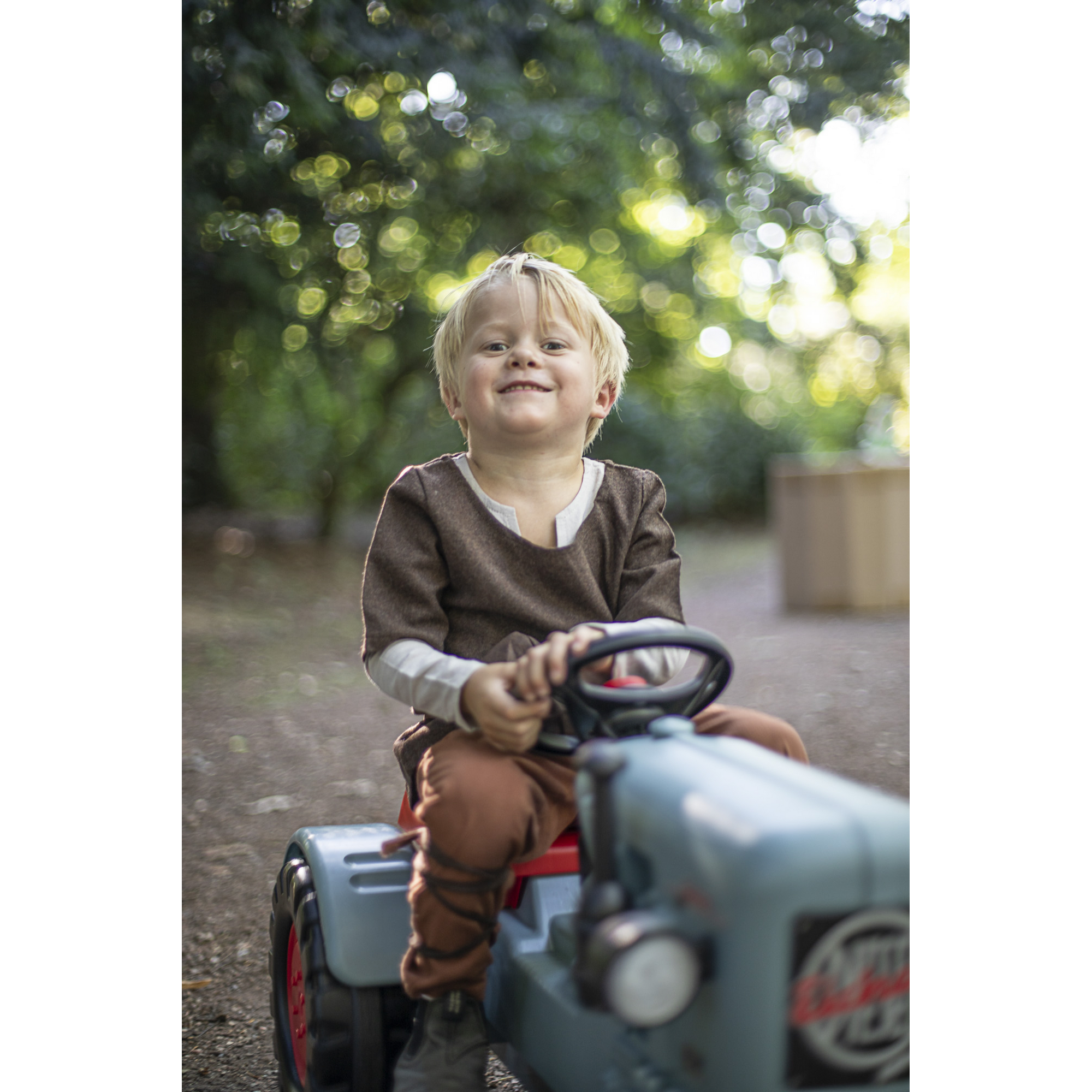 Trettraktor Eicher Diesel ED 16 mehrfarbig 88 x 54 x 46 cm