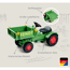 Trettraktor Fendt mehrfarbig 102 x 54 x 46 cm
