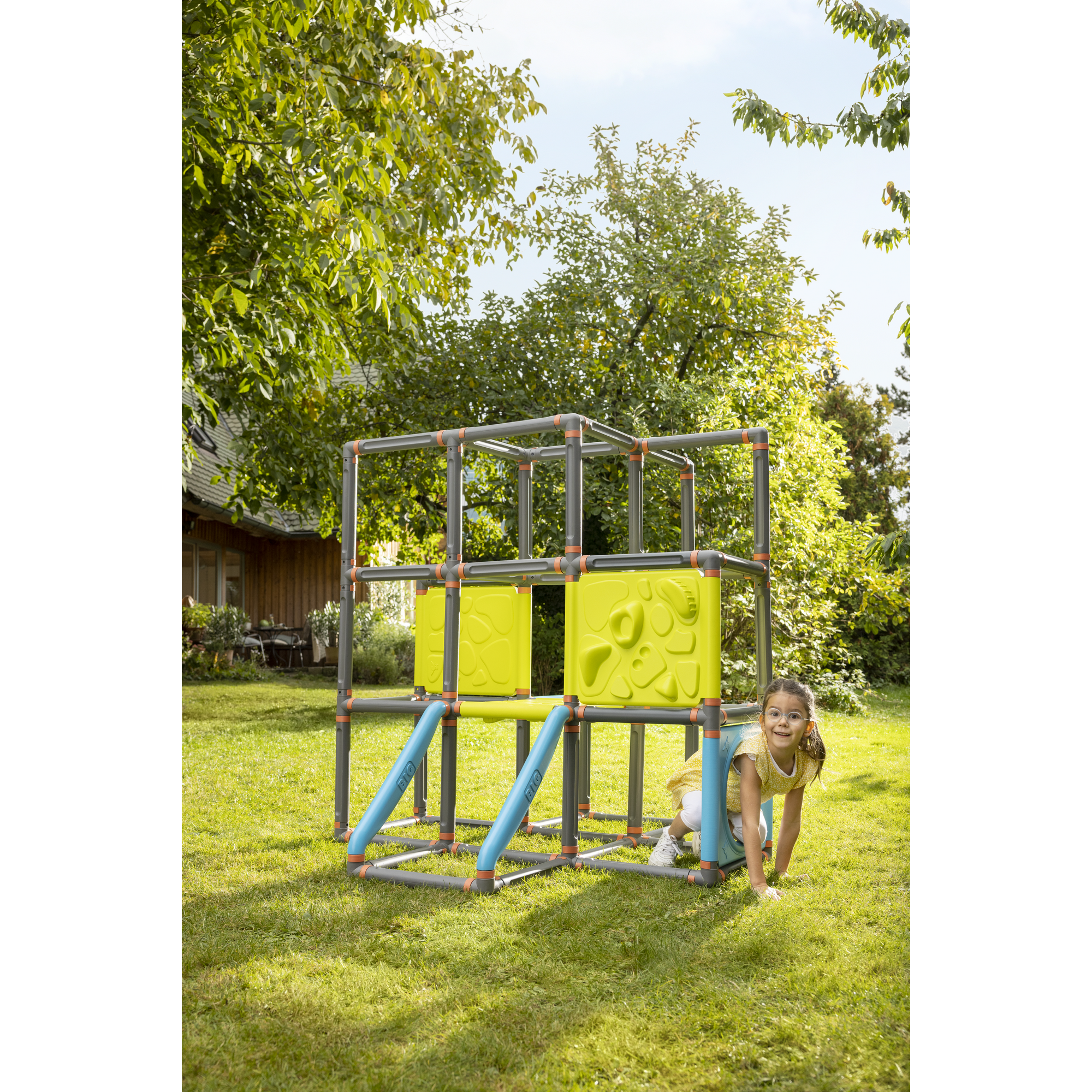 Kletterturm 'The Frame' mehrfarbig 140 x 140 x 140 cm