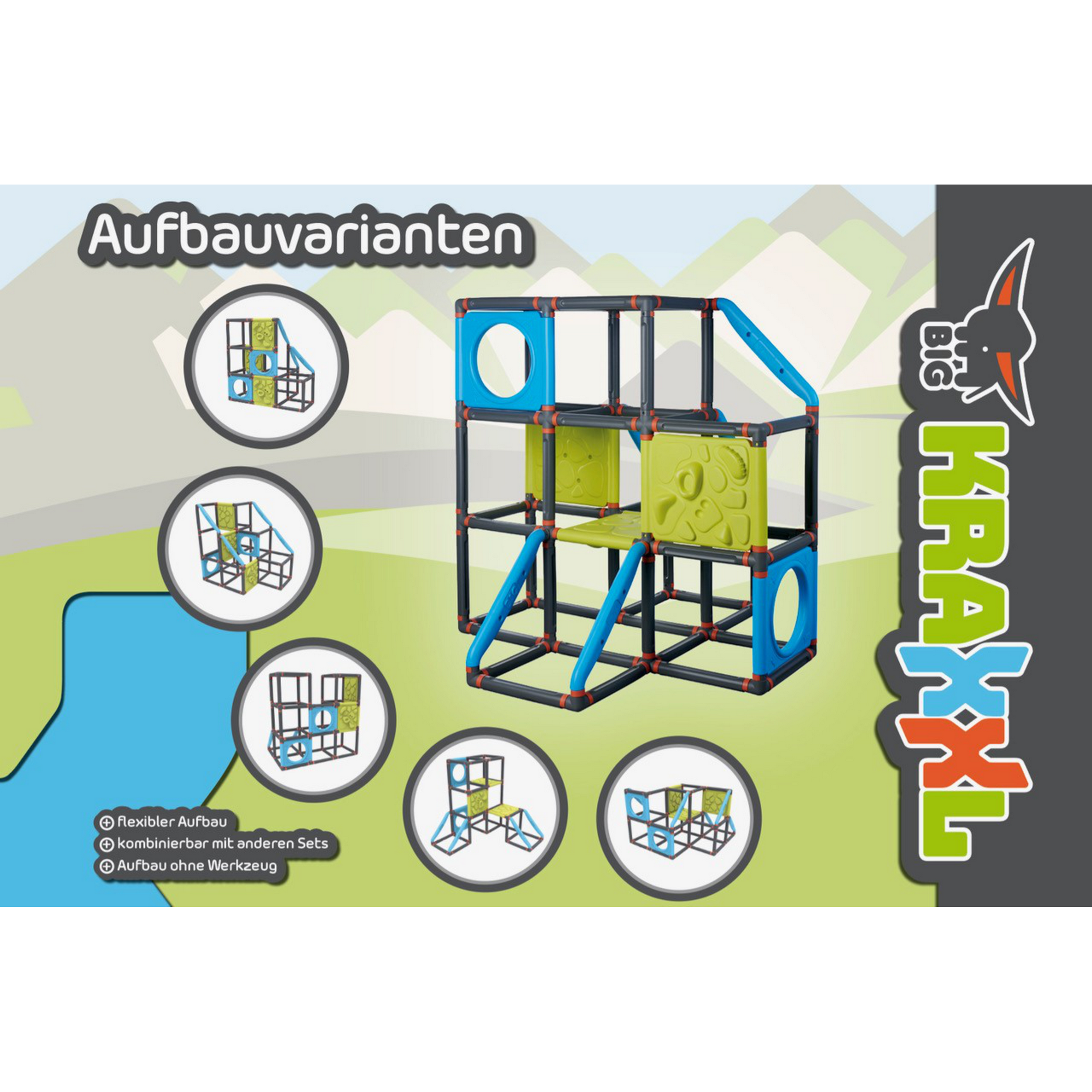 Kletterturm 'The Frame' mehrfarbig 140 x 140 x 140 cm