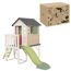 Spielhaus mit Stelzen mehrfarbig 160 x 197 x 243 cm