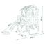 Spielhaus mit Stelzen mehrfarbig 160 x 197 x 243 cm