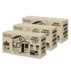 Drei Kartons des Smoby Friends House Evo Spielhauses.