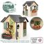 Spielhaus mit Garten mehrfarbig 132 x 135 x 128,5 cm