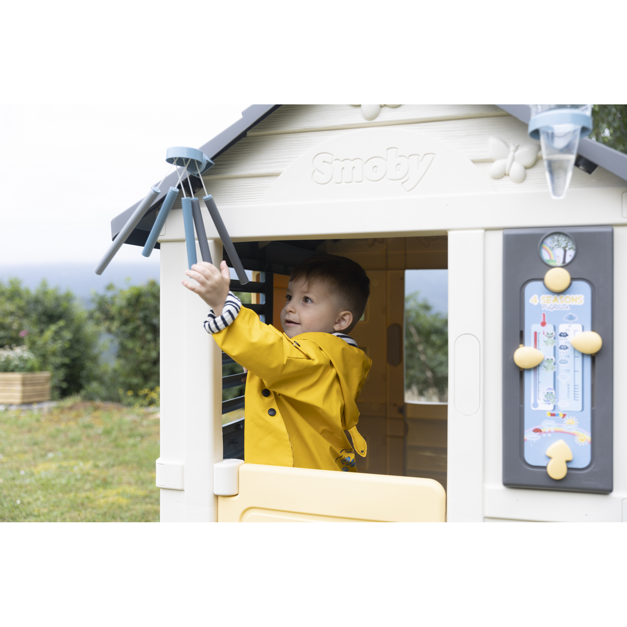 Spielhaus '4-Seasons' mehrfarbig 122 x 143 x 103 cm