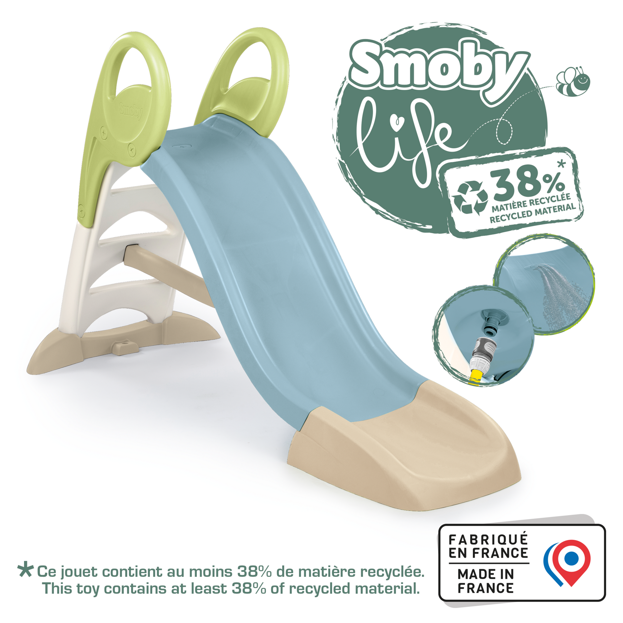 Rutsche 'GM' mehrfarbig 159 x 100 x 68 cm