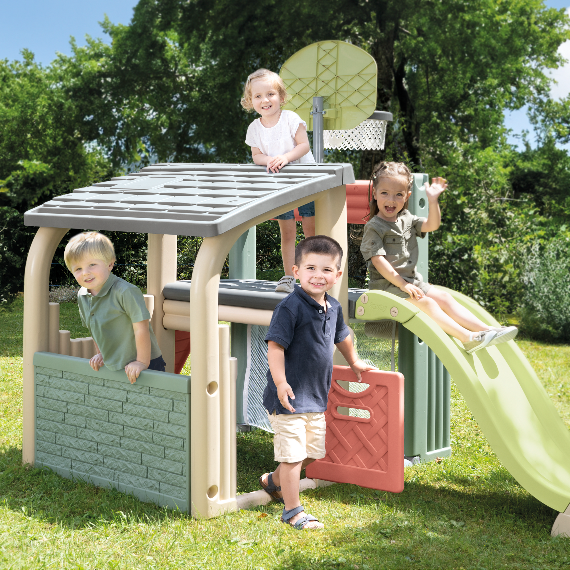 Spiel- und Sportcenter 'Fun' mehrfarbig 203 x 176 x 284 cm