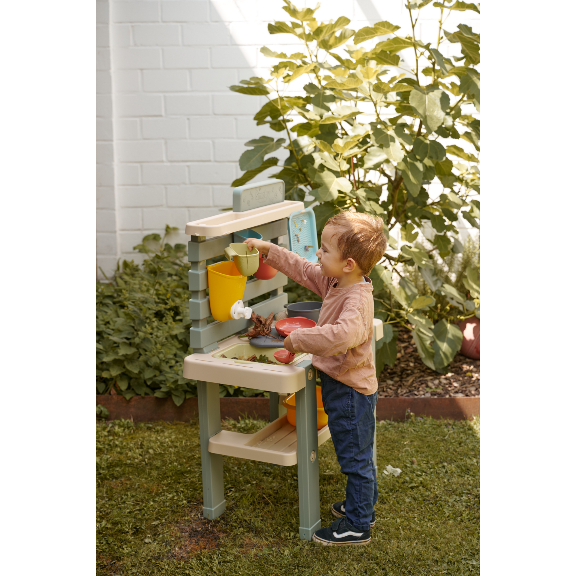 Matschküche mehrfarbig 72 x 75,4 x 36 cm