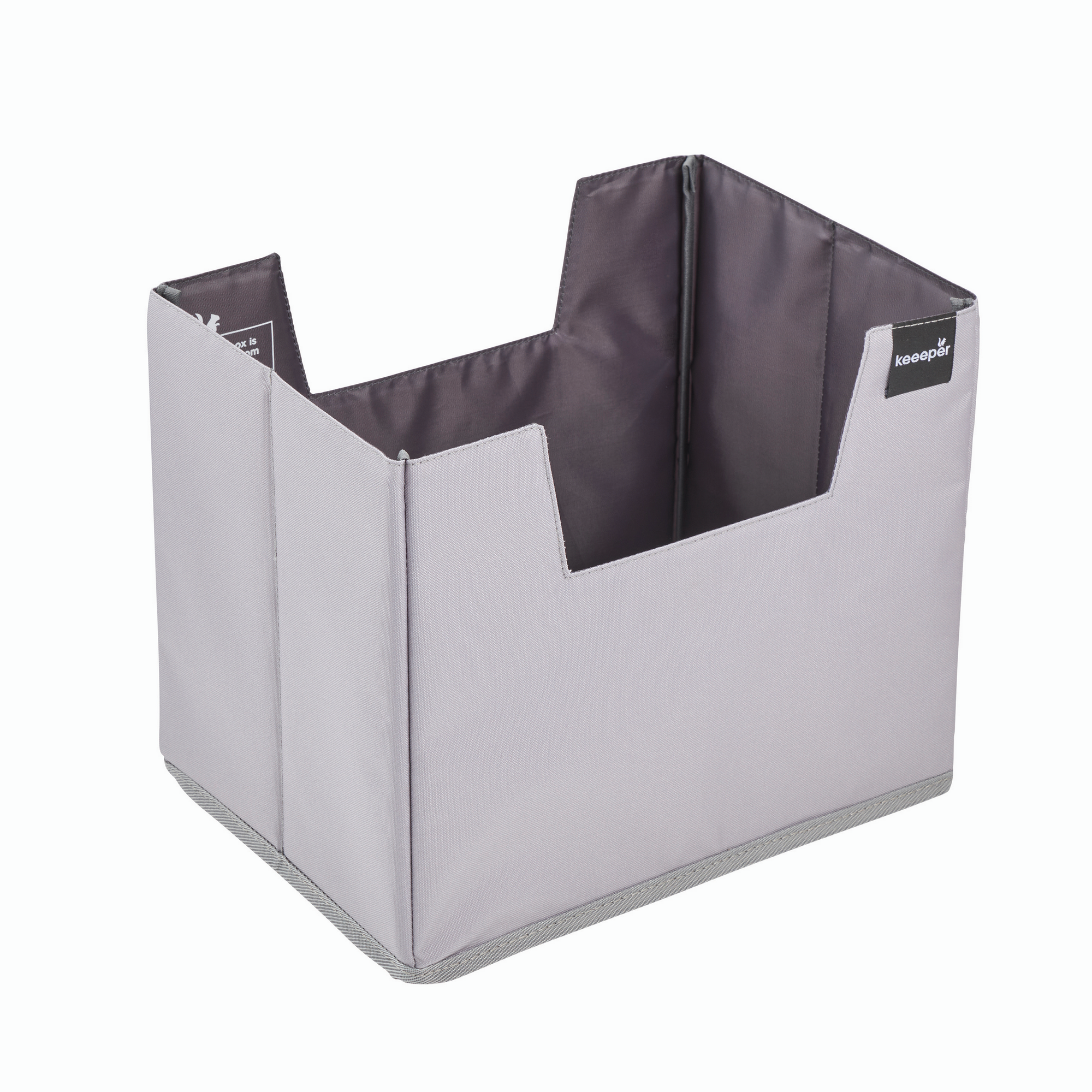 Einkaufsorganizer 'Neo' faltbar grau 19 l