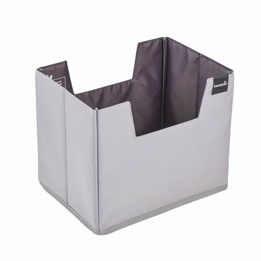 Einkaufsorganizer 'Neo' faltbar grau 19 l