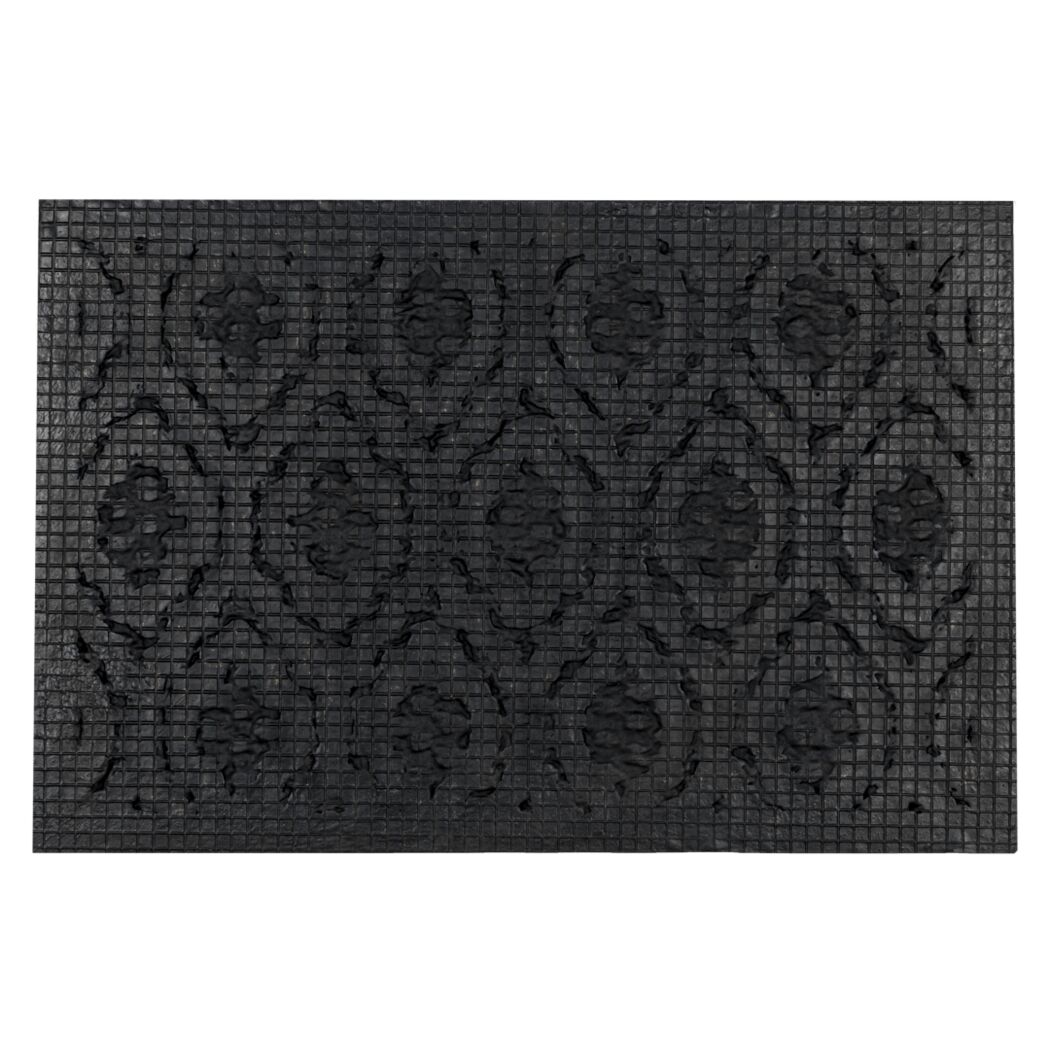 Fußmatte 'Boucara Geo' naturfarben/schwarz 40 x 60
