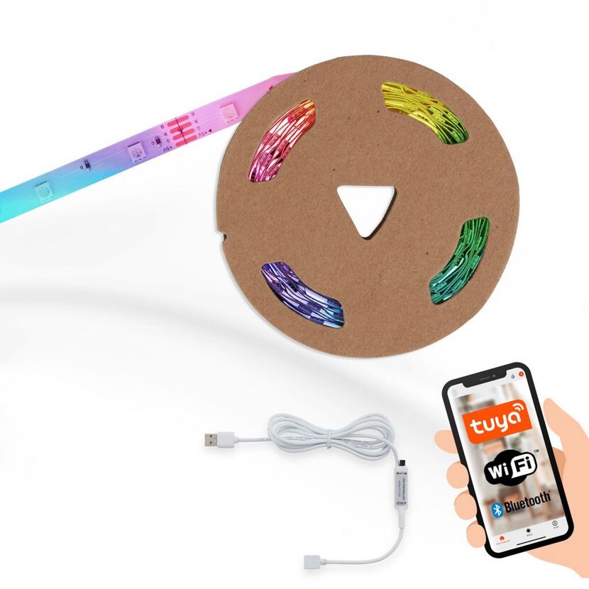 RGB-LED-Streifen 'USB Smart'5 m 7,5 W