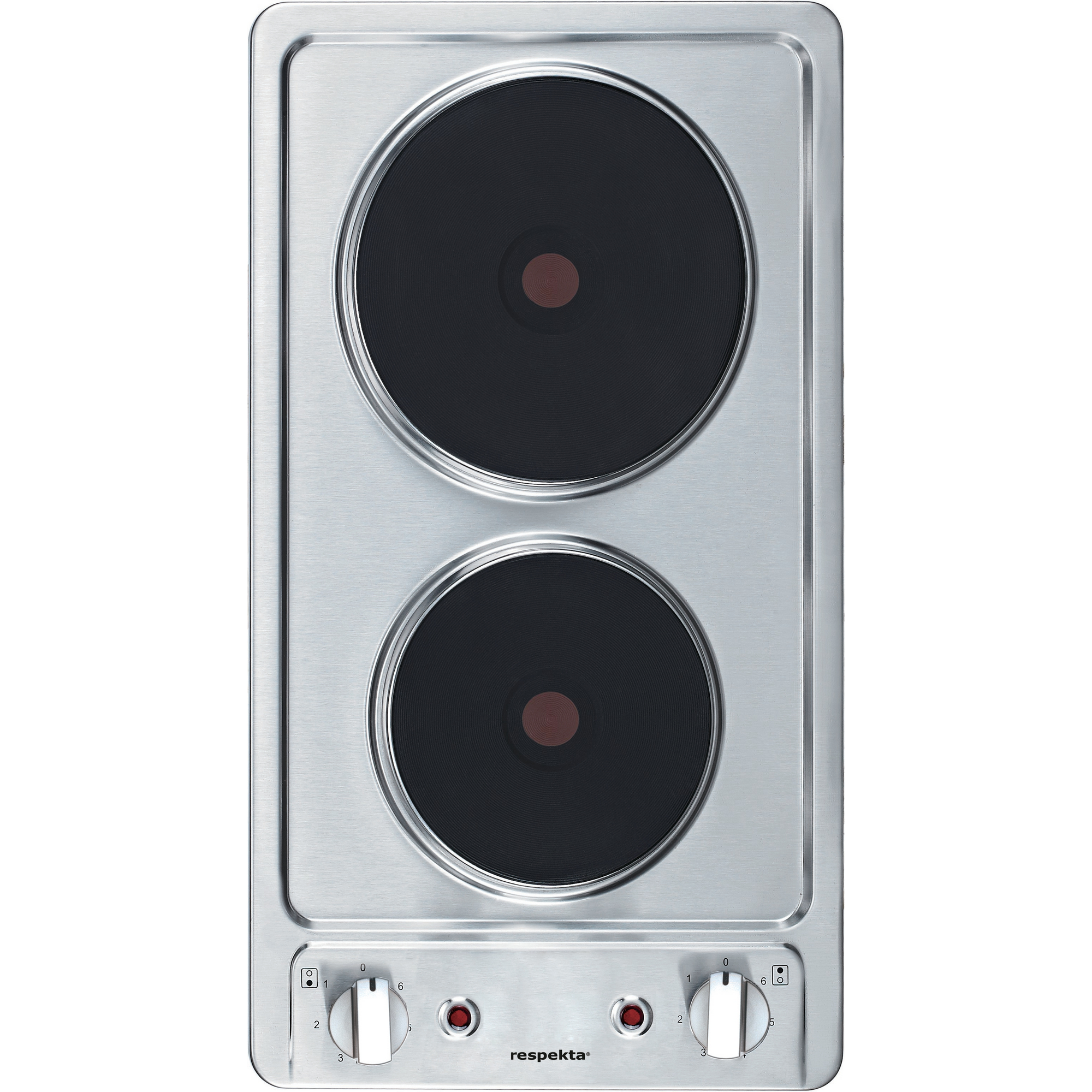 Küchenzeile 'Luis' mit E-Geräten weiß/eichefarben 180 cm