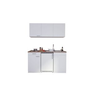 Küchenzeile 'Luis' mit E-Geräten weiß 150 cm