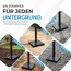 Erd- und Betonstampfer 20 x 20 x 84 cm