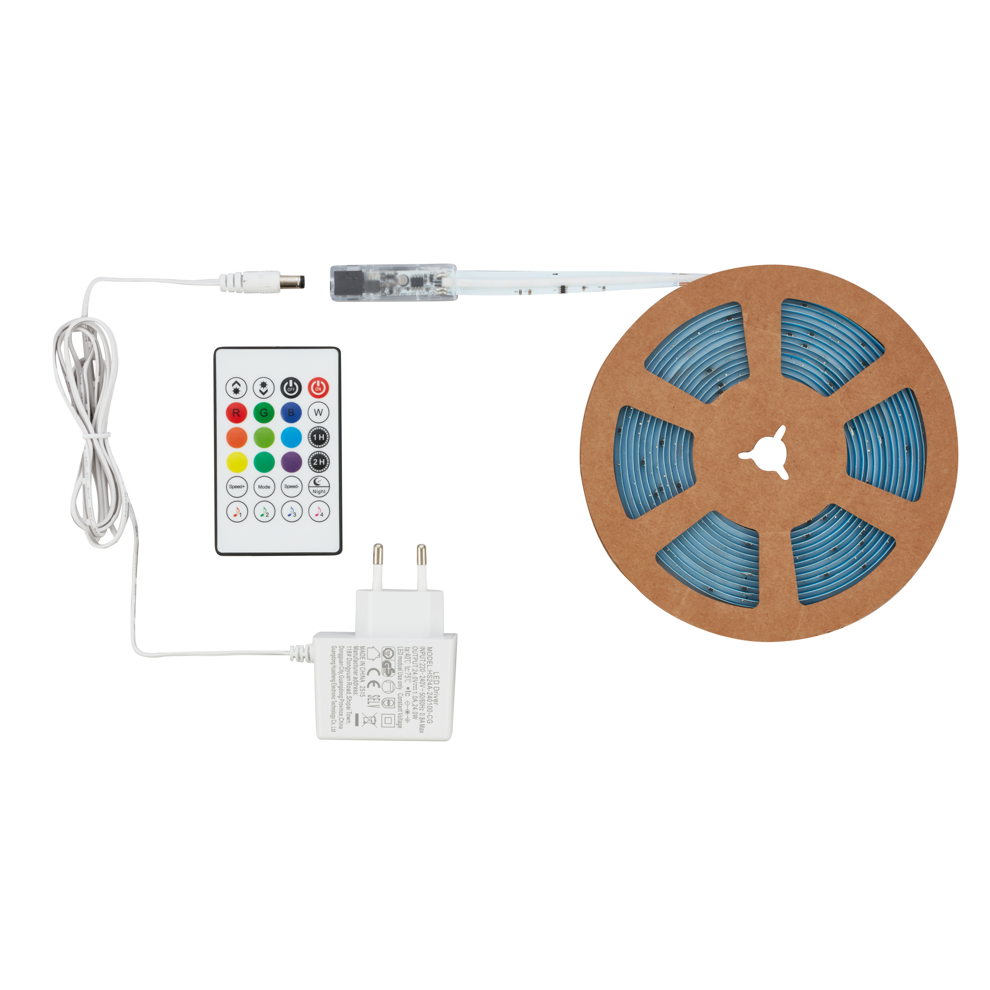 RGB-LED-Streifen 5 m 1500 lm