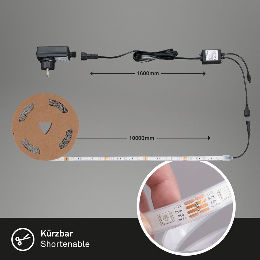 LED-Streifen 'LED Superline' 10 m 30 W