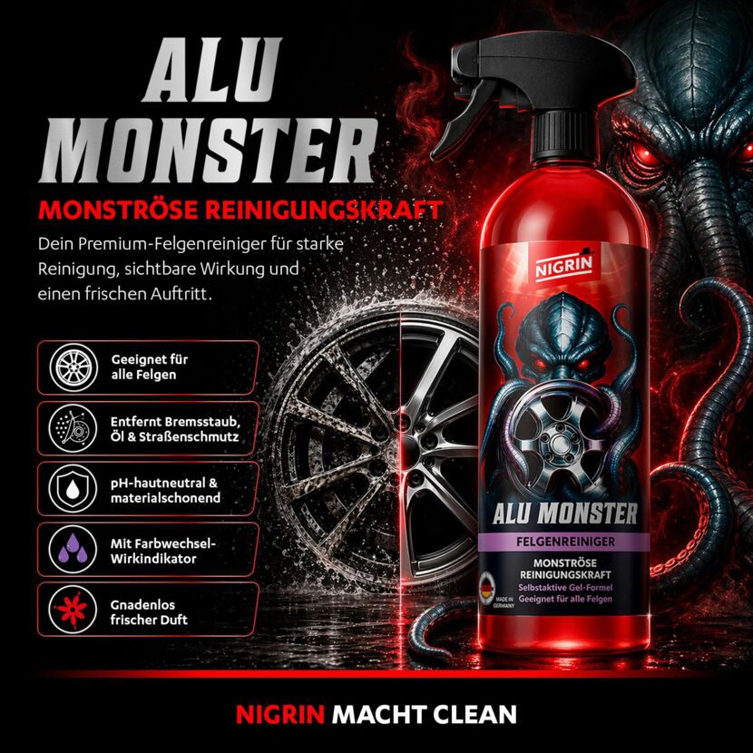 Felgenreiniger 'Alu Monster' Felgenreiniger 1 l