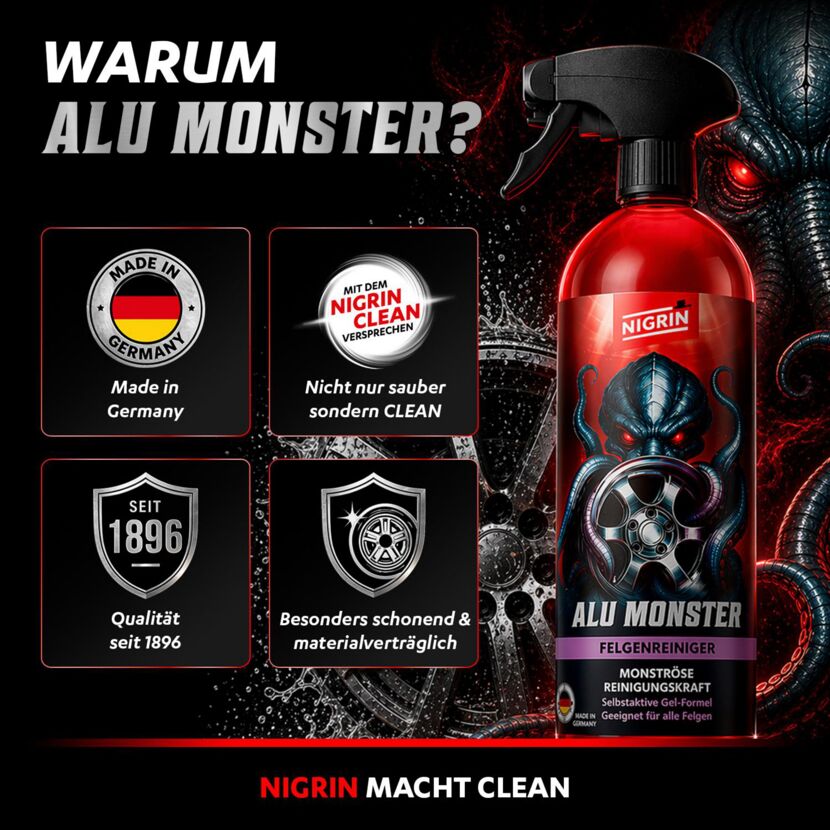 Felgenreiniger 'Alu Monster' Felgenreiniger 1 l