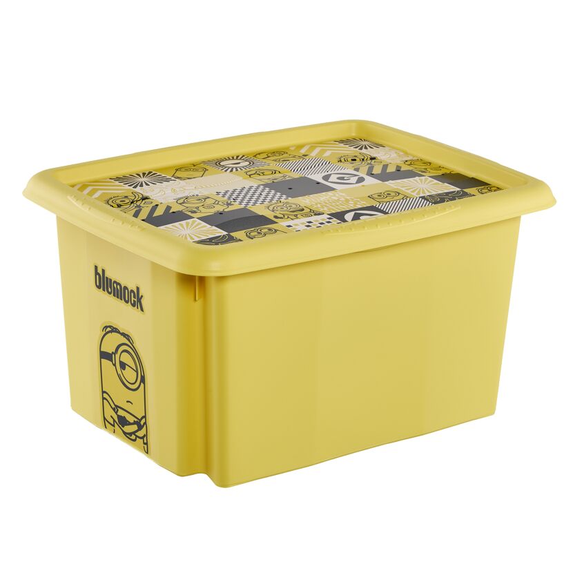 Stapelbox 'karolina minions' mit deckel 15 l