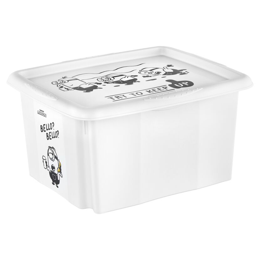 Stapelbox 'karolina minions' mit deckel 24 l