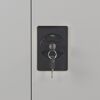 Metallaschrank Stahl 80 x 184 x 40 cm