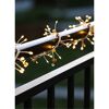 LED-Draht-Lichterkette 200 LEDs warmweiß 200 cm