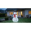 LED-Figur Schneemann 120 LEDs kaltweiß 85 x 120 cm