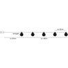 LED-Lichterkette warmweiß 10 LEDs
