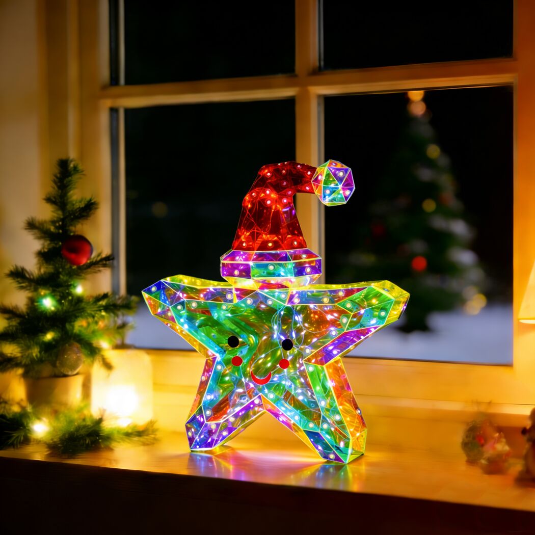 LED-Sternchen 60 LEDs 30 cm