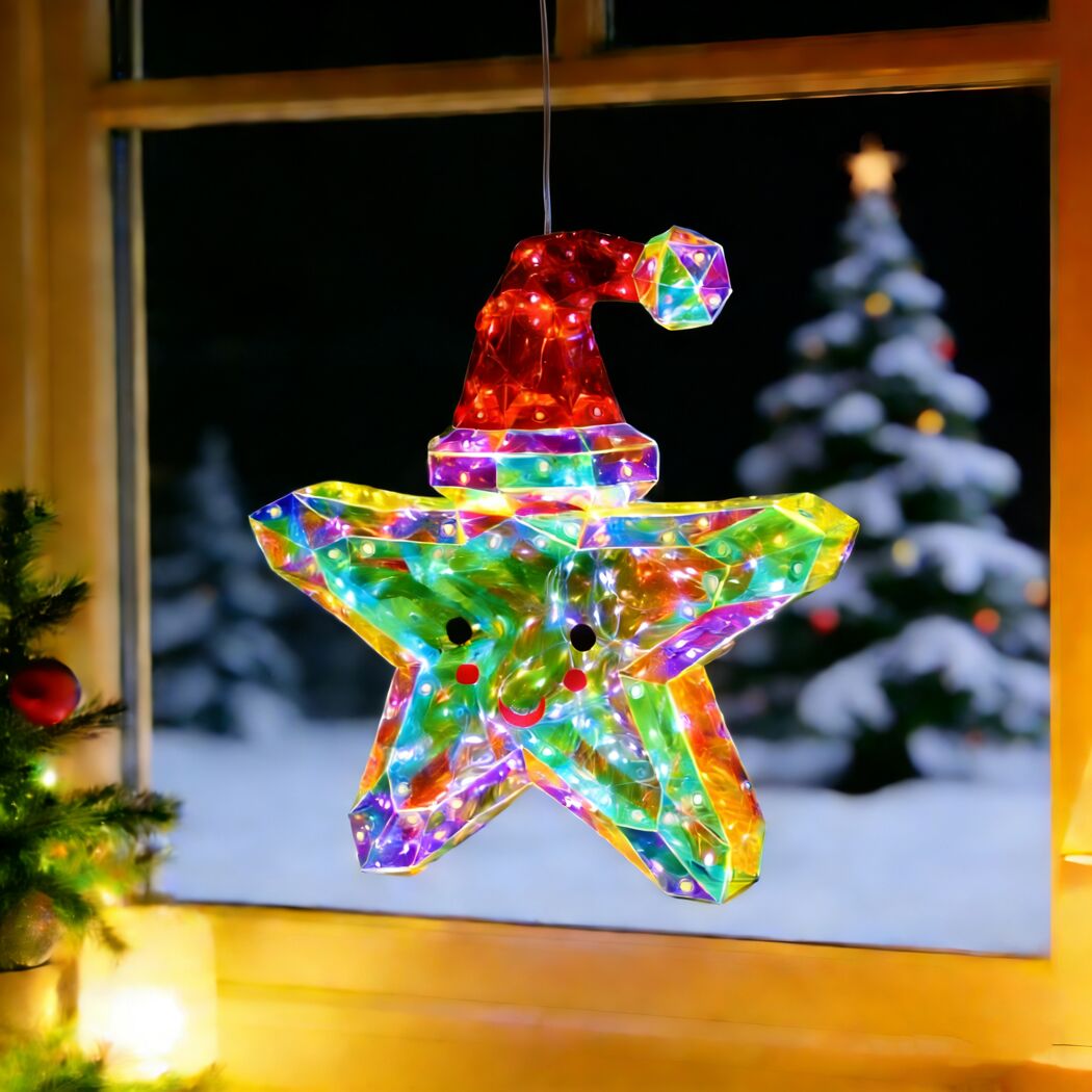 LED-Sternchen 60 LEDs 30 cm
