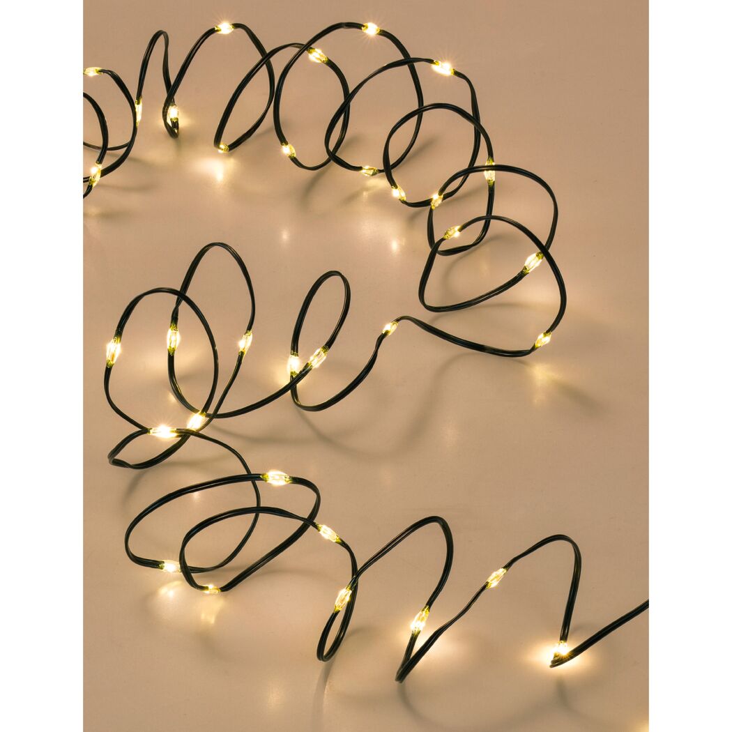 LED-Lichterkette grün 96 LEDs 712 cm