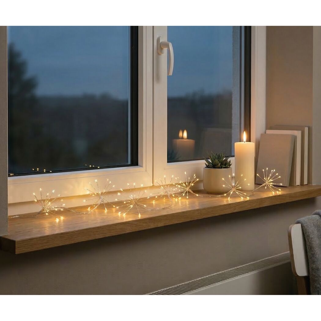 LED-Lichterkette 150 LEDs 180 cm