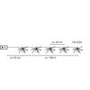 LED-Lichterkette 150 LEDs 180 cm