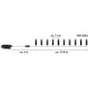 LED-Minilichterkette 160 LEDs 1,1 m