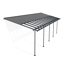 Terrassenüberdachung 'Sierra Cabrio' 295 x 971 cm Alu/Polycarbonat grau