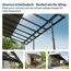 Terrassenüberdachung 'Sierra Cabrio' 295 x 971 cm Alu/Polycarbonat grau