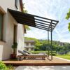Terrassenüberdachung 'Sierra Cabrio' 295 x 314 cm Alu/Polycarbonat grau