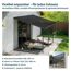 Terrassenüberdachung 'Sierra Cabrio' 295 x 314 cm Alu/Polycarbonat grau