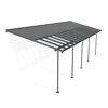 Terrassenüberdachung 'Sierra Cabrio' 295 x 1044 cm Alu/Polycarbonat grau